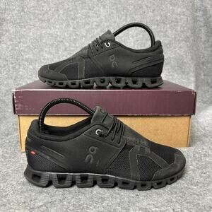 On Cloud Black Swiss Engineering Athletic Road Running Shoes Womens Size 7.5 US